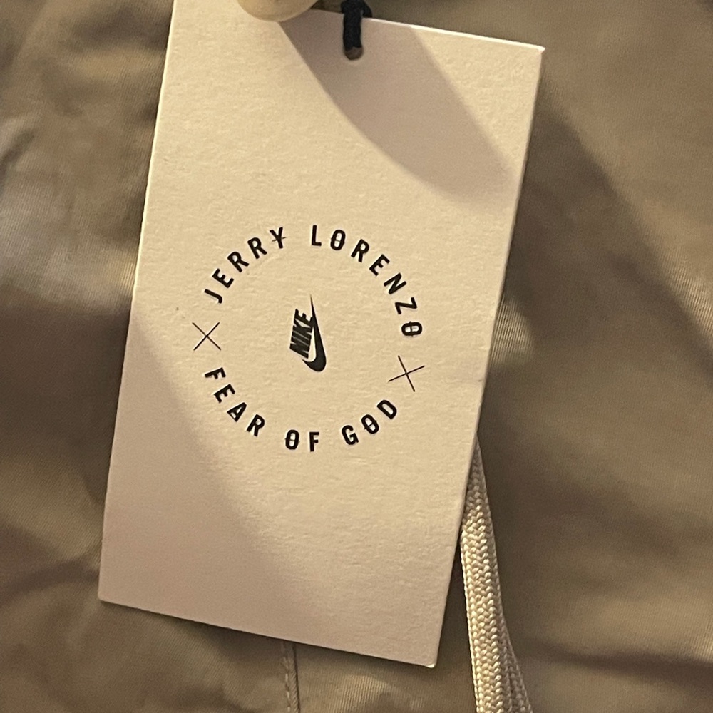 Nike fear of god snap pants nwt xl